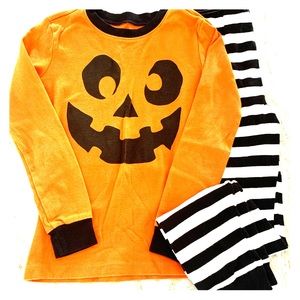 Gymboree Halloween Pumpkin Kids PJ